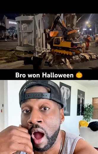 Nah, Bro won Halloween 🎃