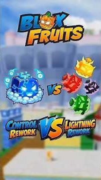 Control Rework VS Lightning⚡Who wins? #bloxfruits #roblox #usa #uk #canada #shorts #onepiece