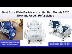 Top 5 Extra Wide Bariatric Hospital Bed Models for Home Care 2025!