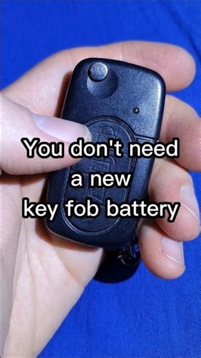 How to Replace a Car Key Fob Battery