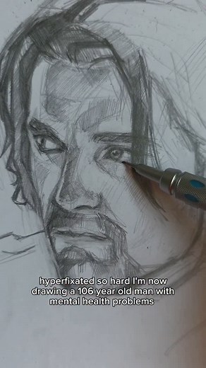 Ann on Instagram: "Sebastian Stan obsession is so back #buckybarnes #bucky #wintersoldier #sebastianstan #sebastianstanedit #drawing #pencildrawing #thunderbolts #artreels"