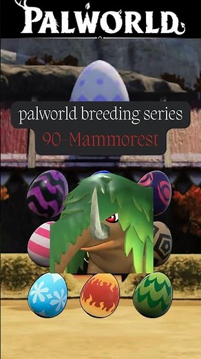 Mammorest breeding | full palworld breeding series #palworld #breeding #pals