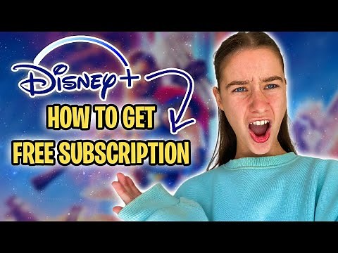WATCH THIS to get FREE Disney Plus … how to get a free Disney + Subscription in 2023 ✨🏰