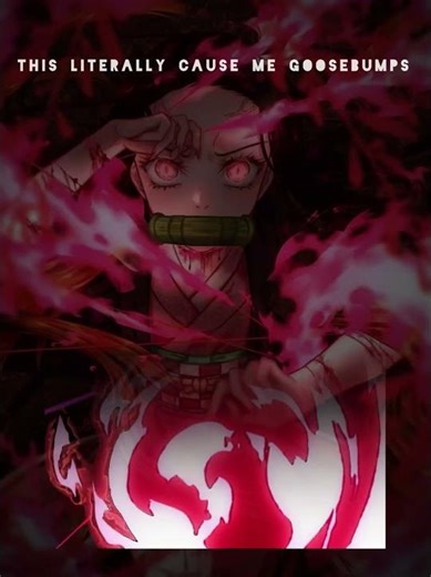 Nezuko blood demon art 👀🔥#nezuko #tanjiro #demonslayer #trending #anime #edit #shorts
