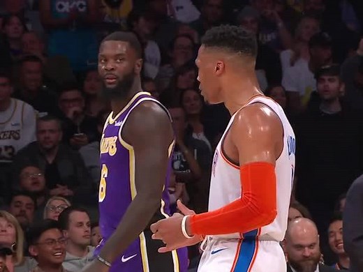 RUSS DID LANCE STEPHENSON'S CELEBRATION TWICE 🎸🎸👀 | ESPN