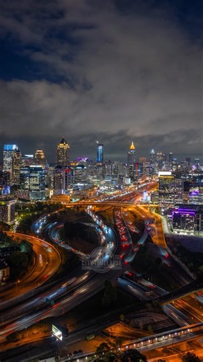 Atlanta in motion. | Citytimelapse