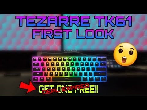 Tezarre TK61 First Look! Get One Free!?