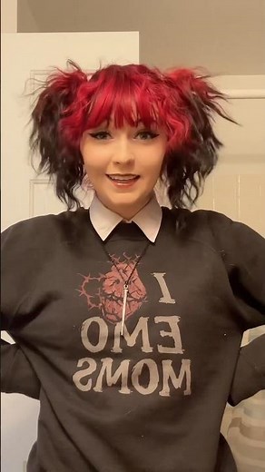 Alastor Inspired hair tutorial [Hazbin Hotel]