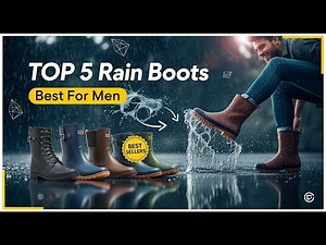 TOP 5 Best Rain Boots For Men 2026 | Keep Your Feet Dry in Style