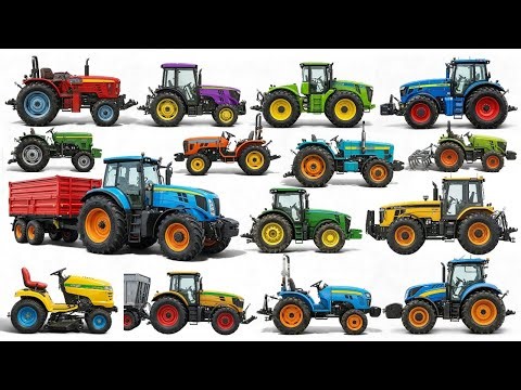 15 Tractor Names for Kids | Farm, Field & Heavy Duty Tractors Names for kids In English