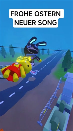 OSTER EIER GO GO 😳🐰 (Wobbly Life Song) #shorts