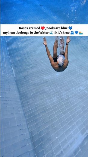 My forever Valentine: My real love story 💙🏊🏻 #swimming #swimmingpool