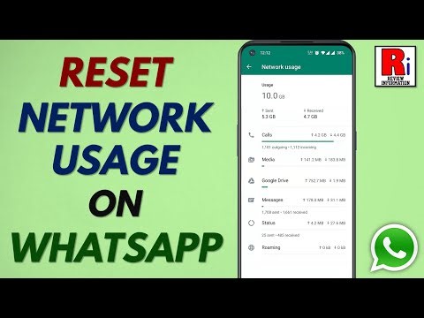 How to Reset Network Usage Statistics on WhatsApp