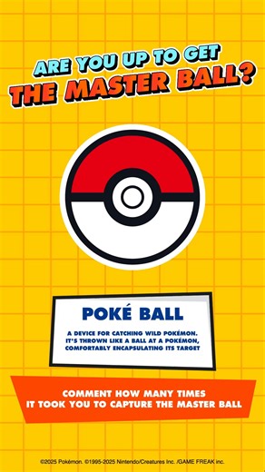 🎯 Can you stop at the Master Ball? 👀💜 💬 Comment how many tries it took you 👇 #Pokemon #PokemonIndia #MasterBall | Pokémon India
