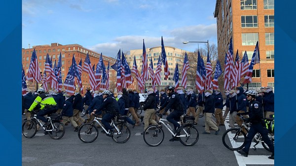 White Nationalist march in DC near Union Station on Saturday