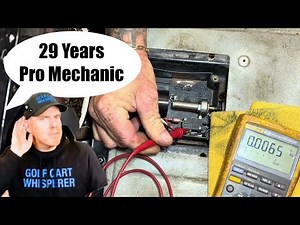 EZGO 36V Won’t Move: Test controller,solenoid,it’s &pedal sensor