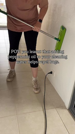 Did you know bugs hate peppermint oil? The strong scent overwhelms them, masks their scent trails, and the menthol in it naturally repels midgies, ants, spiders, mozzies the whole lot. @home.with.leanne shared some tips the other day 🙌 1. The strong smell overwhelms them Peppermint oil has a very intense scent. To humans it smells fresh, but to insects it’s like a giant wall of overpowering chemicals. It interferes with how they smell and sense their environment, so they avoid the area. 2. It c