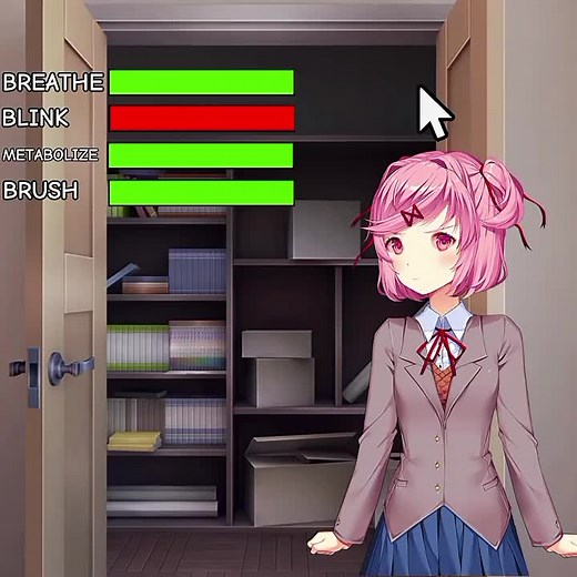 Natsuki Centric Videos: Doki Doki Literature Club, DDLC Yuri, Sayori, Monika