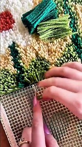 The process of making mats from wool #shorts