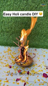 145K views · 88 reactions | Beautiful Candle ️ Making idea | Wow Decoration | Facebook