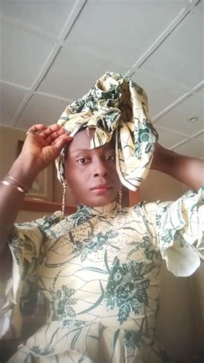 ankara gele like no other #geletutorial #ankara