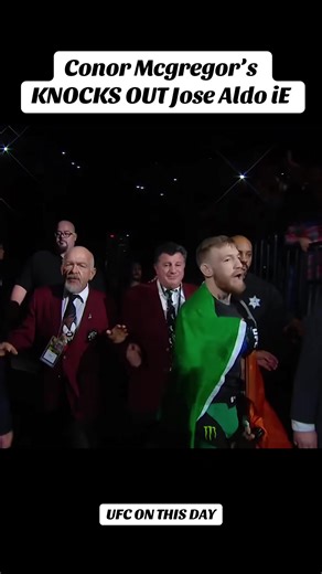 Conor Mcgregor’s KNOCKS OUT Jose Aldo iE#MMA #conormcgregor #knockout #UFC #viral