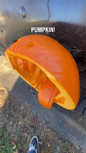@backwoods_taco on Instagram: "Pumpkin👍 - - - #PumpkinMeme #PumpkinPt2 #HalloweenHumor #TruckMeme #TacomaBuild #BackwoodsTaco #OffroadLife #TruckTok #ToyotaTacoma #OffroadNation #CarvingFail #PumpkinKing #CarGuyHumor #DIYPumpkin #FunnyReel #FallVibes #SpookySeason #BackwoodsBuilt #RidiculousPumpkin #NotAShowTruck"