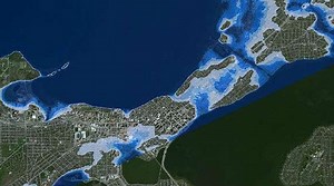 UW computer model reveals vulnerability of Madison's Isthmus during historic rain events