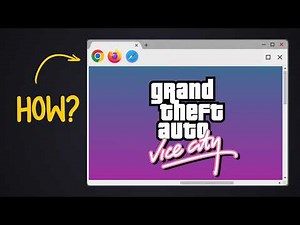 GTA Vice City Rin in Browser Thanks to WASM