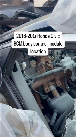 BCM part #38800TBAA11 body control module location 2016-2017 Honda Civic