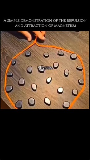 explaining_world on Instagram: "A simple demonstration of the repulsion and attraction of magnetism can be performed using two ordinary bar magnets. Every magnet has two poles, a North pole (N) and a South pole (S). When you bring the two magnets close to each other, you can observe two distinct behaviors. If you attempt to bring the North pole of one magnet close to the North pole of the second magnet, or the South pole to the South pole (i.e., like poles), you will feel a definite push, or a f