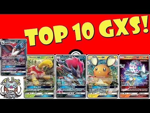 The Top 10 Pokemon GX Cards!