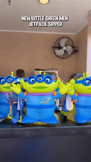 New Little Green Men Jetpack Sipper now available at Disney’s Hollywood Studios 👽💚 #disneyparks #disneyworld #hollywoodstudios #greenaliens #toystory | MickeyBlog.com