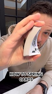 How to make cards fly between your hands