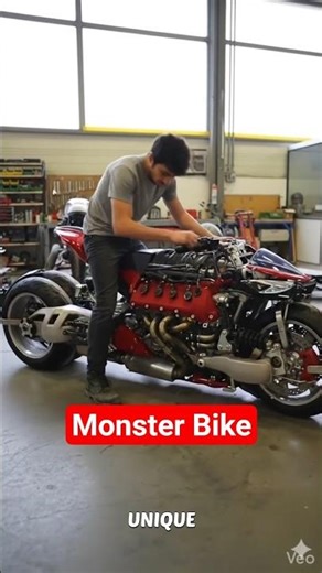 470HP Monster Bike 😱 | The Insane Lazareth LM 847 with a Maserati V8