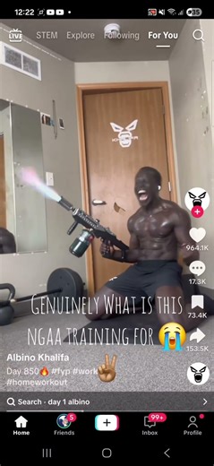 seriously what's bro training for 🤨 #workout #explore #shorts