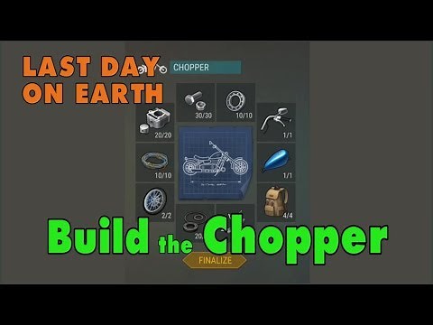 LDOE: How to Get the Chopper Motorcycle in Last Day on Earth Survival