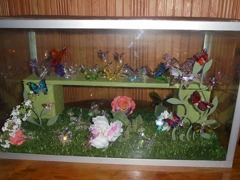 Swarovski crystal figurine collection, over 840 figurines (introducing crystal butterfly aquarium)