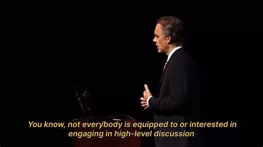 There is no relationship between being smart and being wise.Jordan Peterson: “Many of the wisest people I’ve known were intellectually impaired.”Smart people hate hearing this.Because the smarter you are, the better your excuses.He spent 5 minutes explaining why smart people fail:"There is no relationship between being smart and being wise.""They are not the same thing. There's no quick pathway from smart to wise.""Many of the people I've known who were very wise were intellectually impaired. An