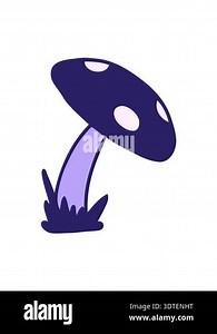 jiggle and pause animation of cartoon doodle of a toad stool Stock Video Footage - Alamy