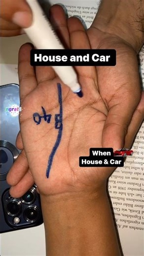 House and car buying age in palmistry #palmistry #handreading #hastrekha #subscribe #love #videos