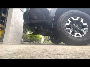 2021 toyota tacoma Custom exhaust