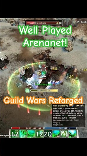 Well Played Arenanet #guildwarsreforged