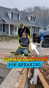 Cop Attacks Man For Speaking | LackLuster