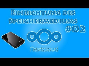 Einrichtung eines Speichermediums für die Cloudnutzung | Nextcloud bauen mit Jet #02