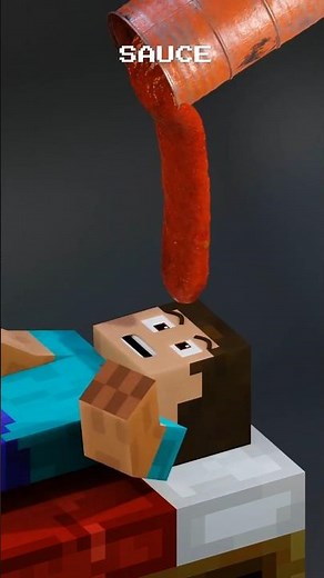 Minecraft Steve Face Satisfying Fluids 💦