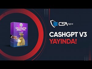 CashGPT V3 Yayında - İsviçre Çakısı!
