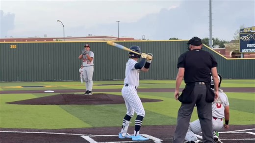 He's a Freshman?!?🤯Caleb Kahoalii (@CalebKahoalii) goes across town and throws a CSGO in his rivals backyard. The 2029 RHP scattered 3 hits across the 7 innings, and picked up 7 punch outs along the way. Big time performance gives Cy Woods the Friday night district win.FB: 83-87, 88CH: 77-81CB: 77-79@cywoodsbaseball (TX) 2029 #uncommittedProfile:
