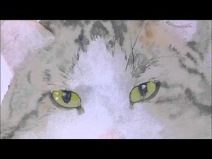 How to Paint a Realistic Cat Portrait in Watercolor
