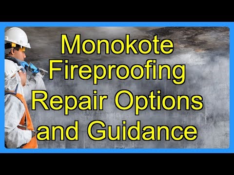 Monokote Fireproofing Repair Options and Guidance